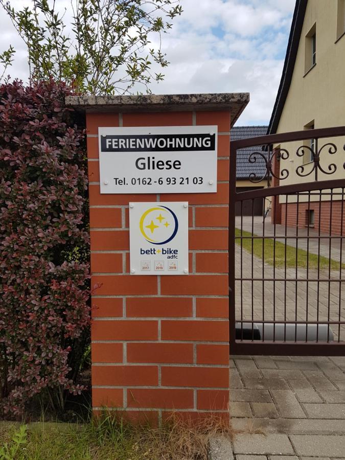 Ferienwohnung Gliese Beeskow Exteriör bild